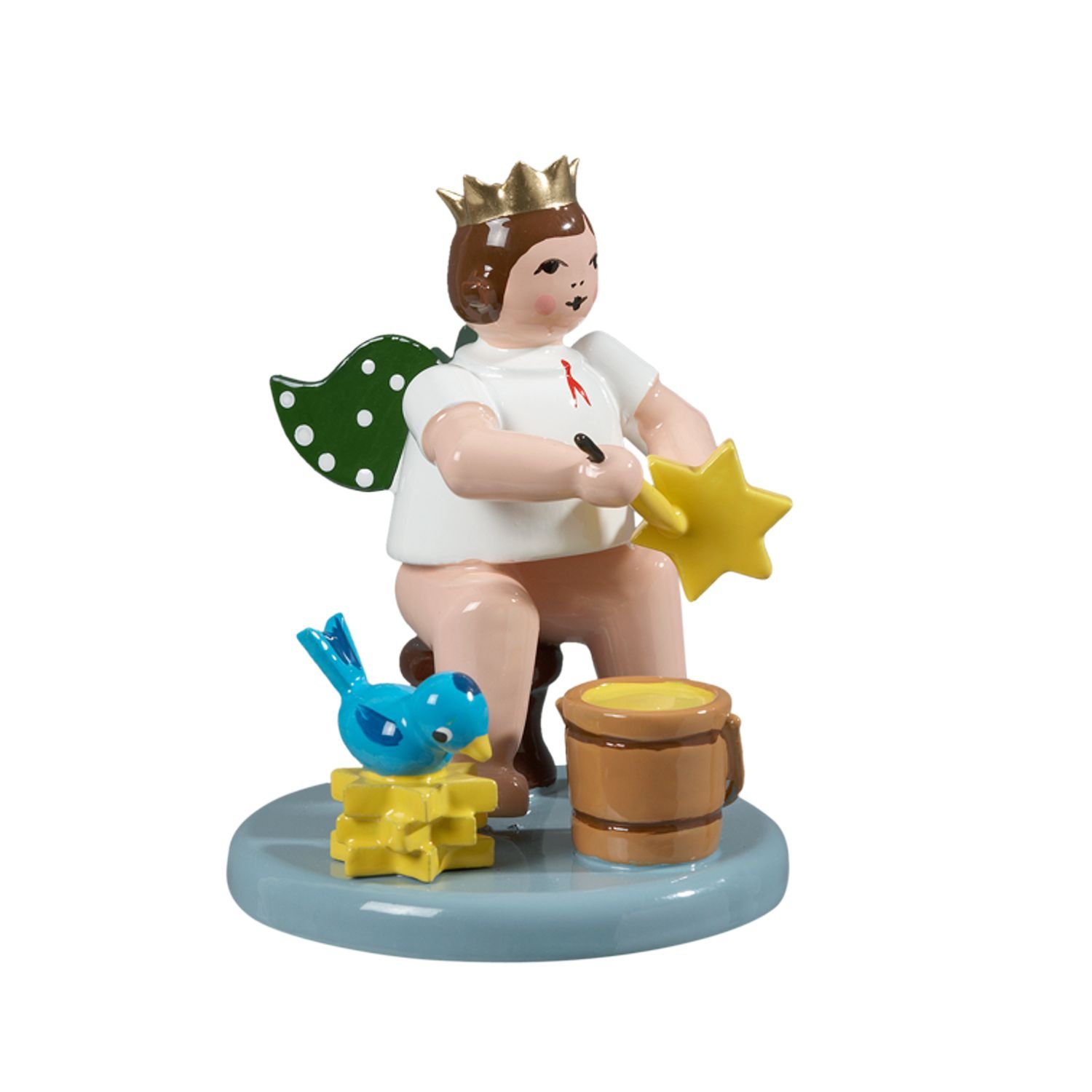 Sternenmalerengel, mit Krone