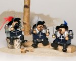 Räuchermann Musketier Aramis