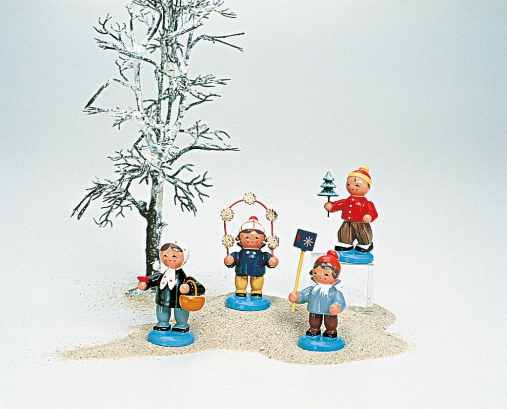 Kinderzug farbig, 4-teilig