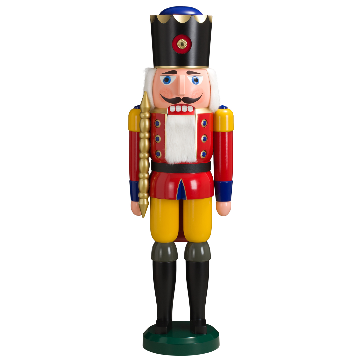 Nussknacker König rot