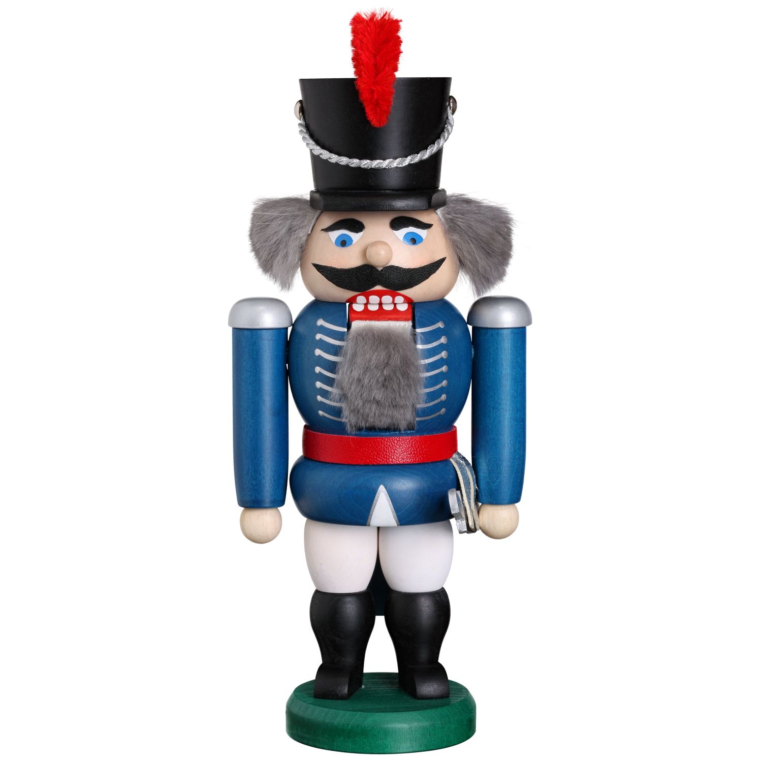 Nussknacker Husar, blau