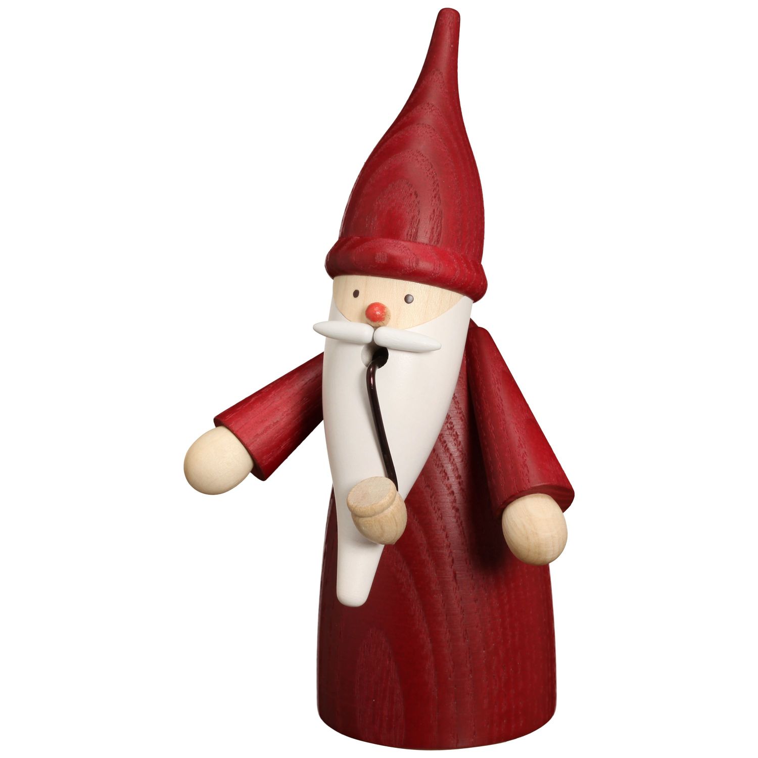 Räucherfigur Traditionswichtel rot