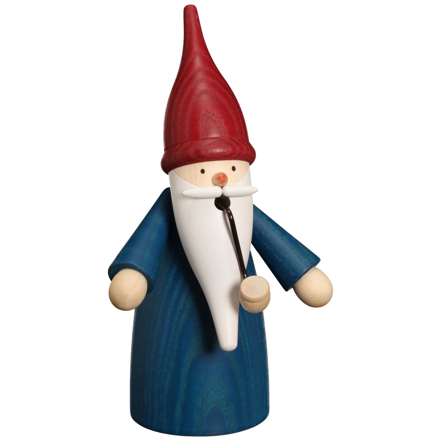 Räucherfigur Traditionswichtel blau