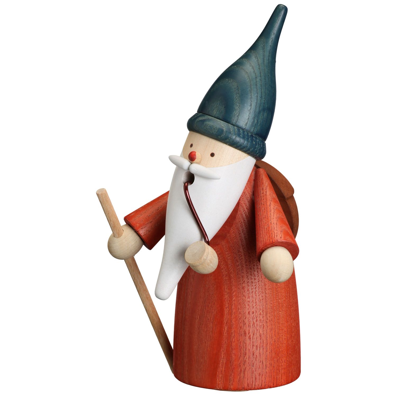 Räucherfigur Wichtel Wanderer
