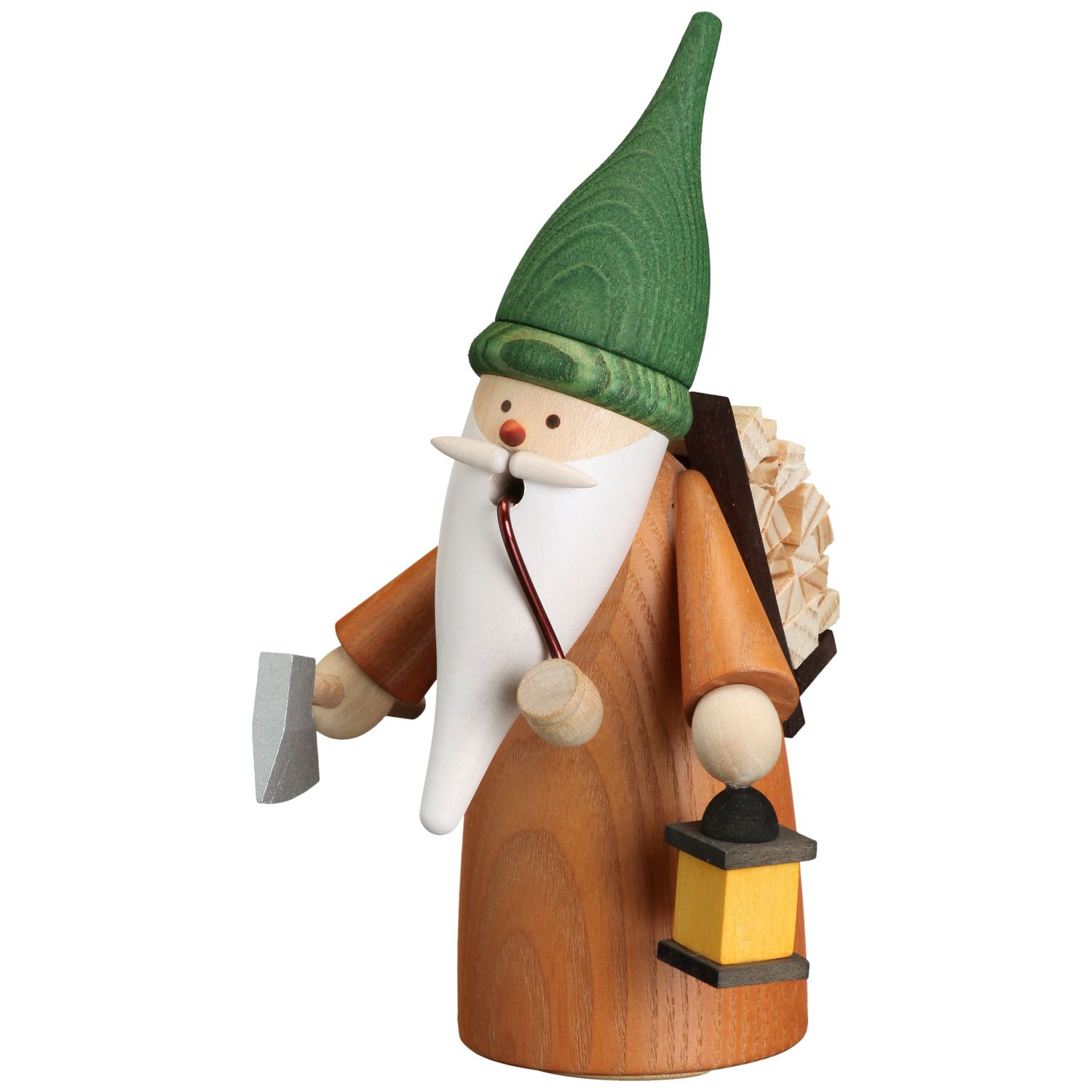 Räucherfigur Wichtel Holzsammler