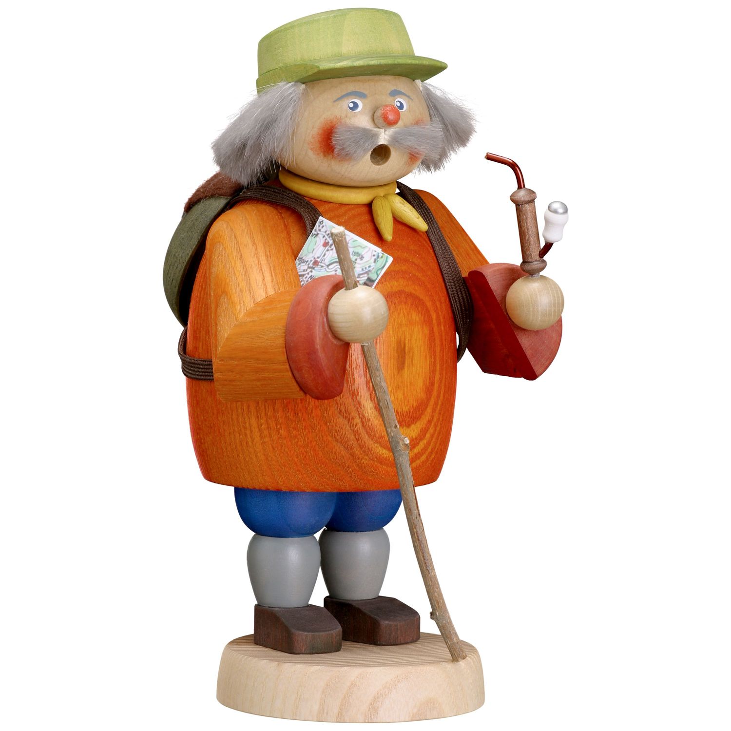 Räucherfigur Wandersmann