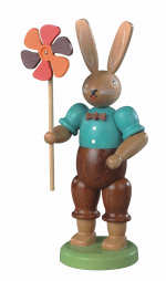Hasenmann mit Windrad