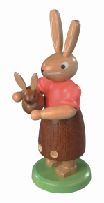 Hasenmutter mit Kind