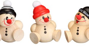 Kugelfiguren Cool Man Junior, 5er Satz, Schneemann