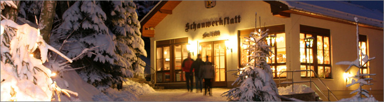 Schauwerkstatt im Winter