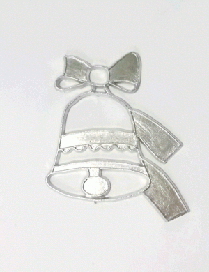 Baumbehang Glocke aus Zinn