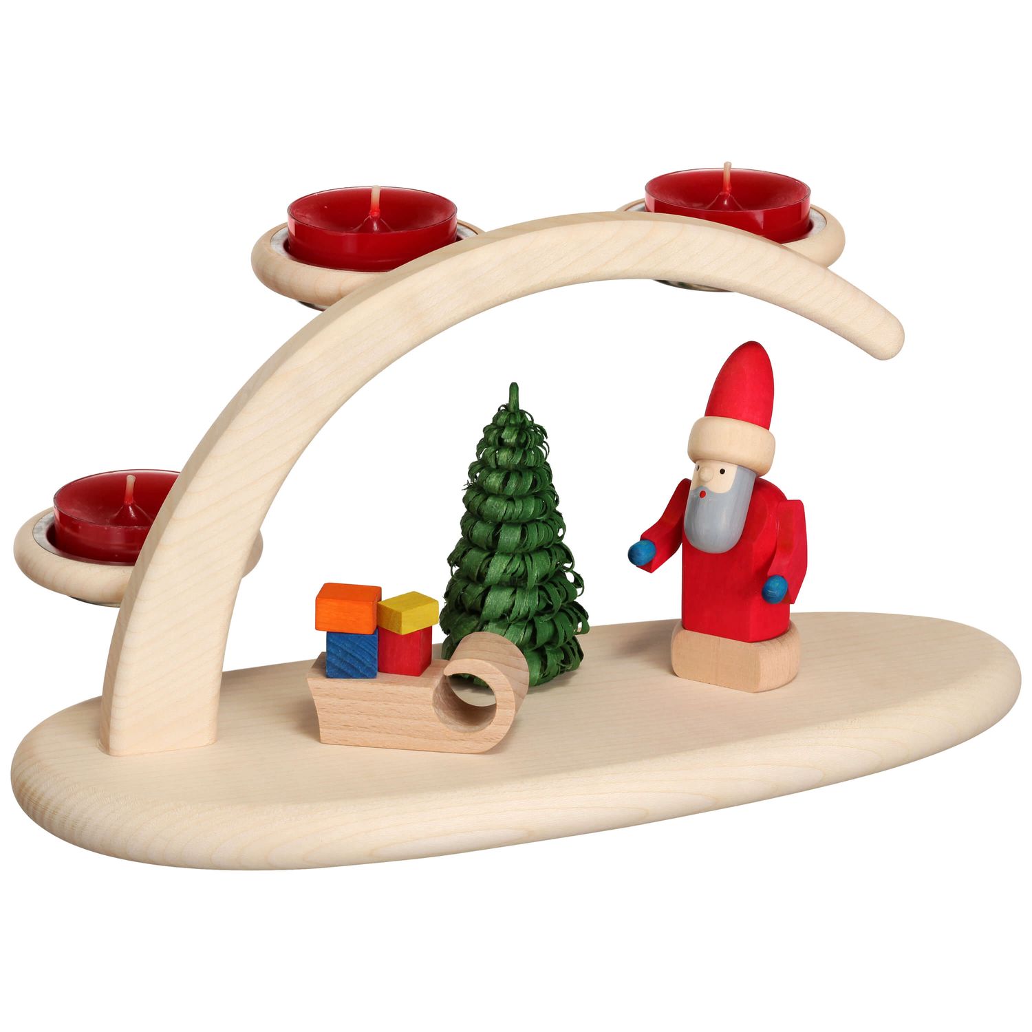 Leuchterbogen mit Weihnachtsmotiv