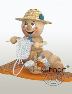 Räuchermann Strick Rosi **Neu 2015**