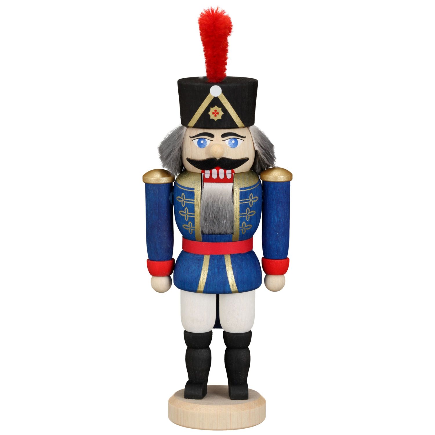 Nussknacker Husar, blau