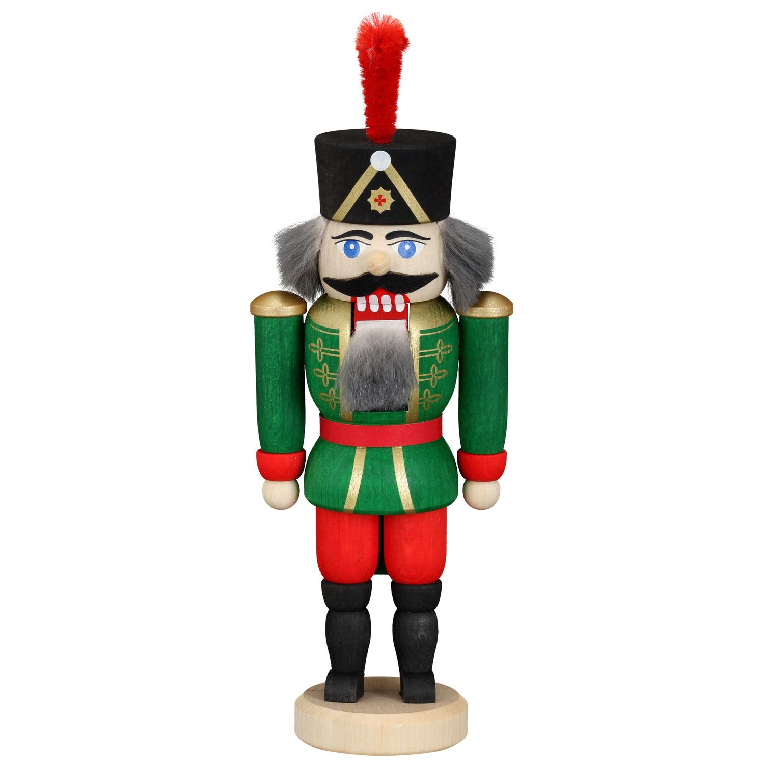 Nussknacker, Husar, grün