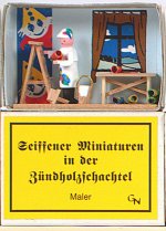 Zündholzschachtel - Maler