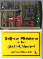 Zündholzschachtel Weihnachtsbäckerei