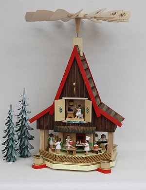 Pyramide Adventhaus "Engelbäckerei" **Neu 2016**