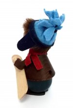 Räuchermann, Kurzlatscher Snowboardfahrer