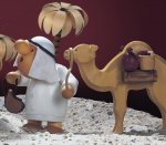Kamel für Räuchermann "Araber"(Art.Nr. 16450) **Neu 2016**