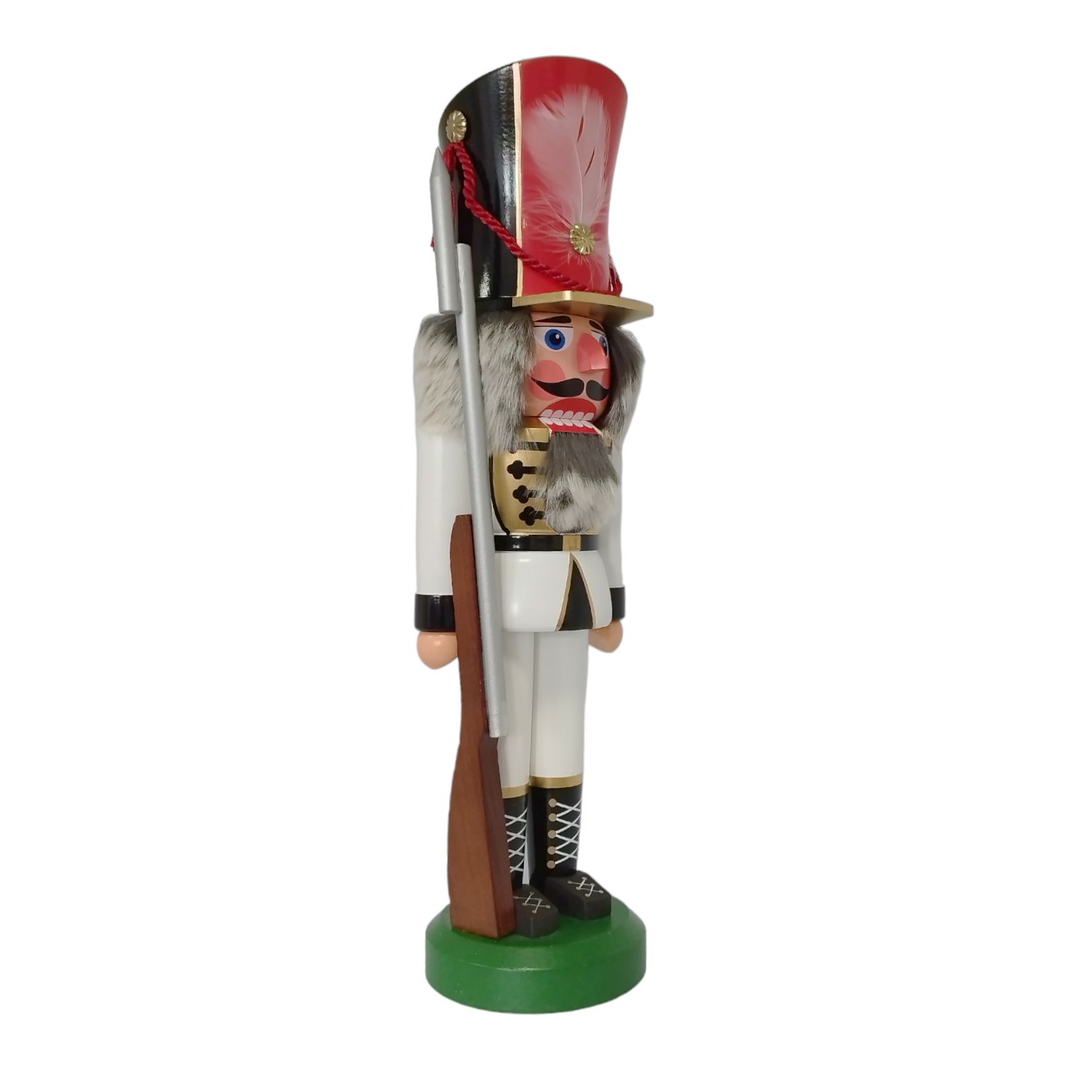 Nussknacker Soldat Wei Gro Erzgebirgskunst Shop