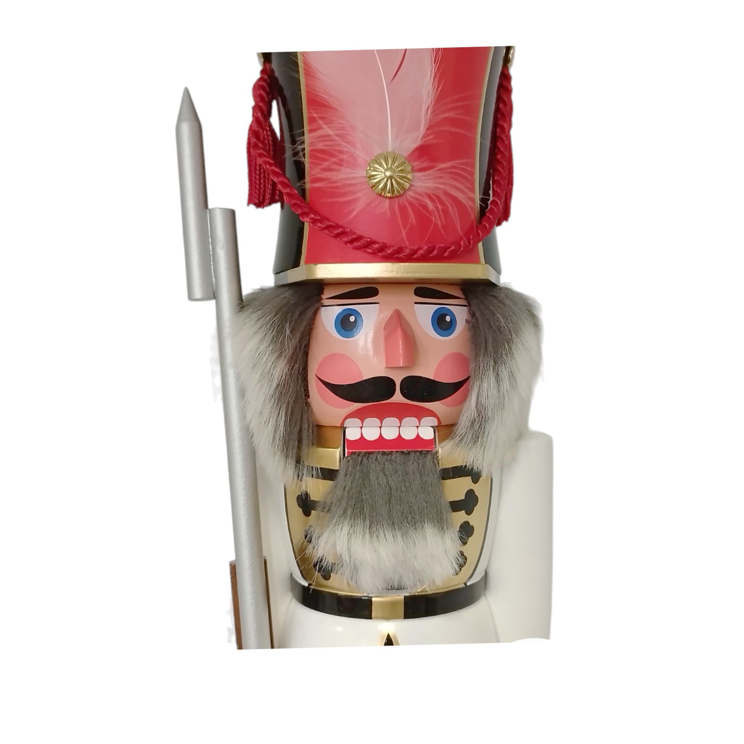 Nussknacker Soldat Wei Gro Erzgebirgskunst Shop