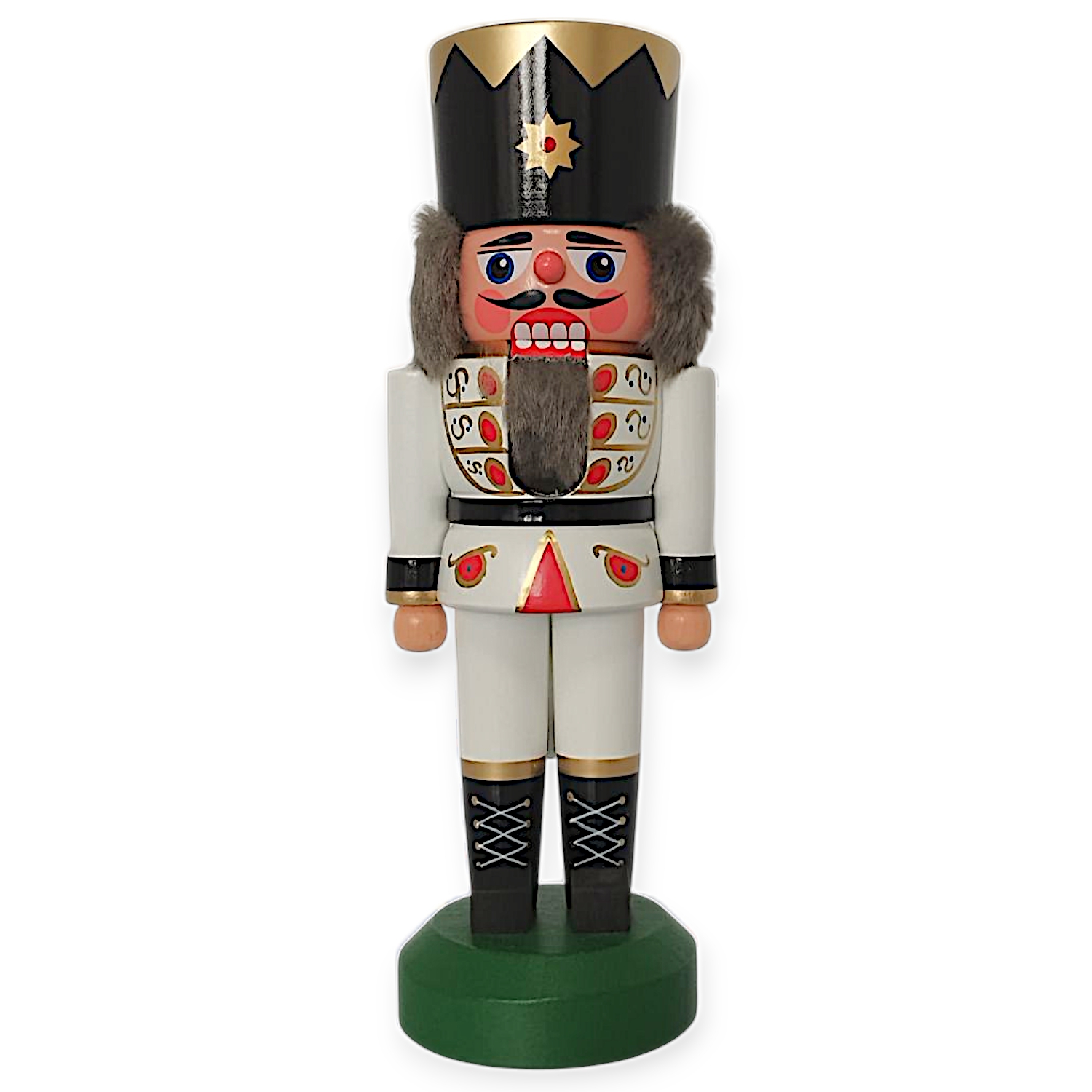 Nussknacker König weiß, klein