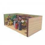 Miniaturstube Spielzeugladen