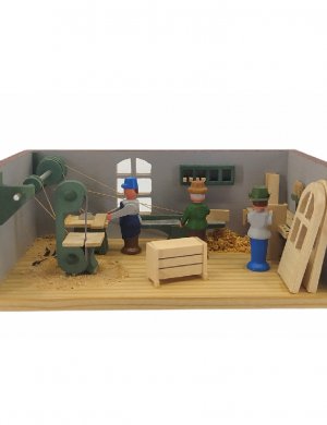 Miniaturstube Tischlerei
