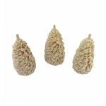 3 Seiffener Fichten natur, 8cm oben