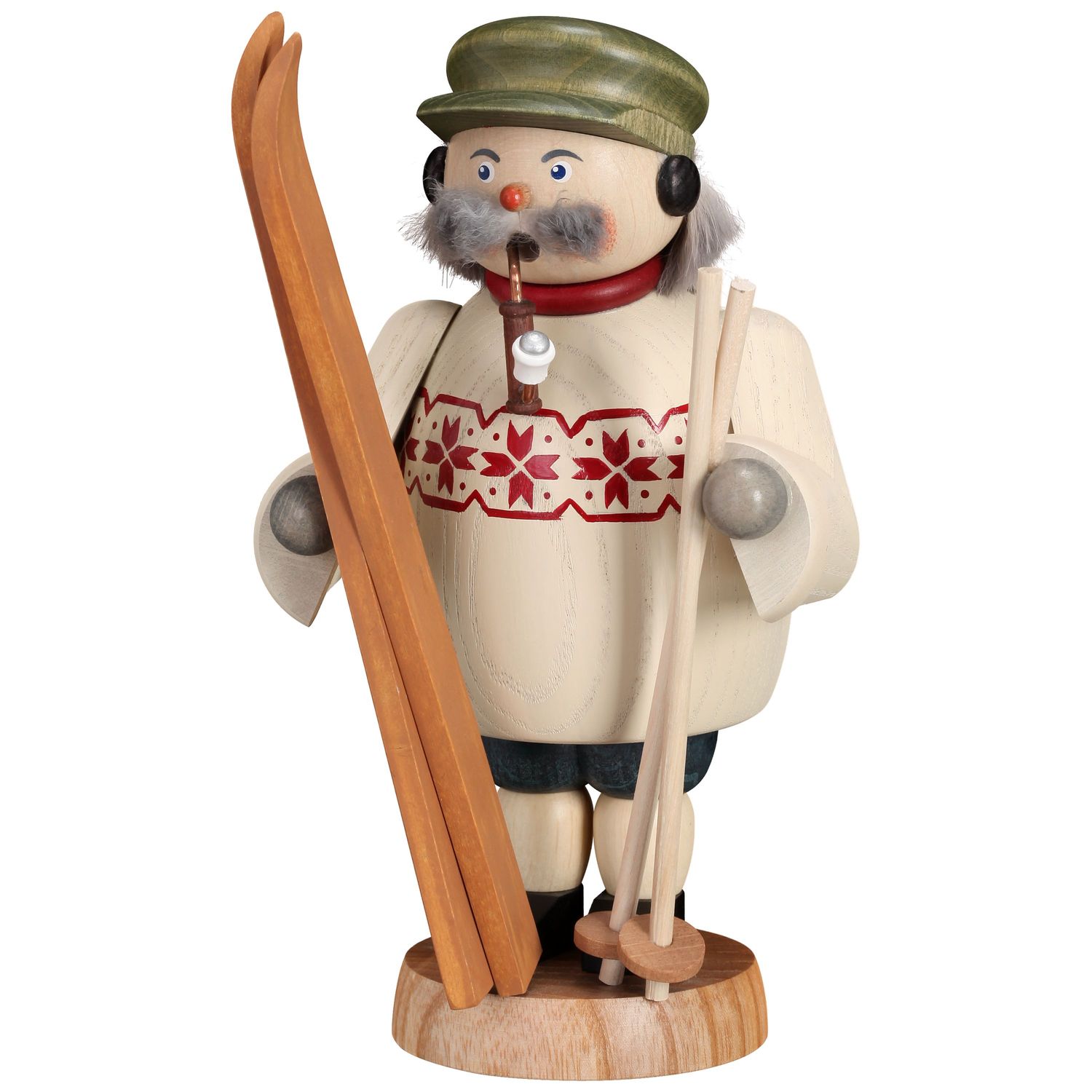 Räuchermann Skifahrer
