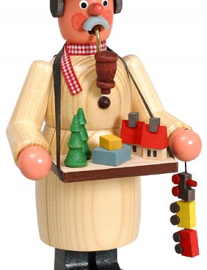 Räuchermann Spielzeugverkäufer