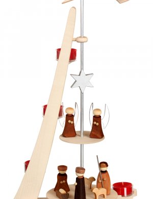 Pyramide Christi Geburt und Engel