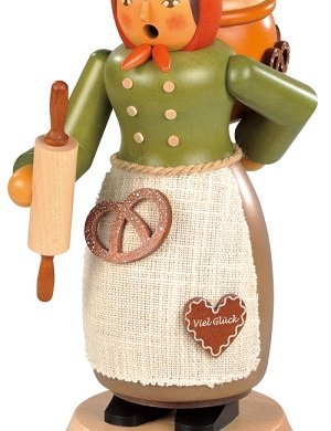 Räucherfrau Lebkuchenverkäuferin