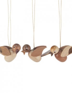 Behang Vögel natur (6 Stück)