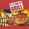 Servietten Motiv Zeit zum Grillen