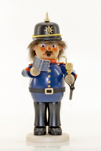 Räuchermann Rächerfigur Polizei Polizist Weihnachten Deko