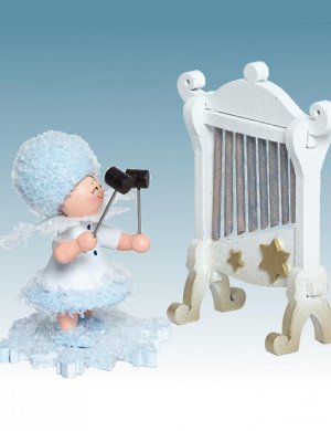 Schneeflöckchen mit Glockenspiel
