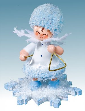 Schneeflöckchen mit Triangel