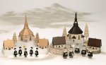 Seiffener Kirche mit Kurrende klein, 10-tlg.