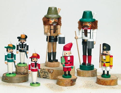 Mini Nussknacker Weihnachtsmann