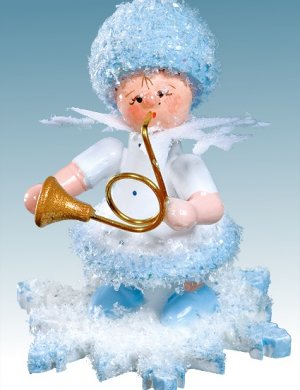 Schneeflöckchen mit Horn