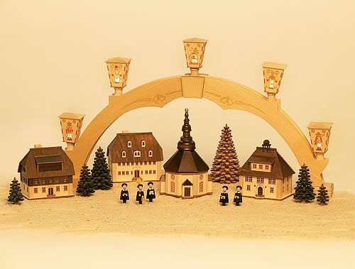 Mini-Kurrendefiguren schwarz 5 tlg.