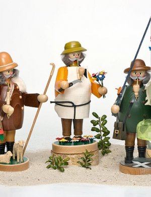 Räuchermann Schäfer mit Schaf