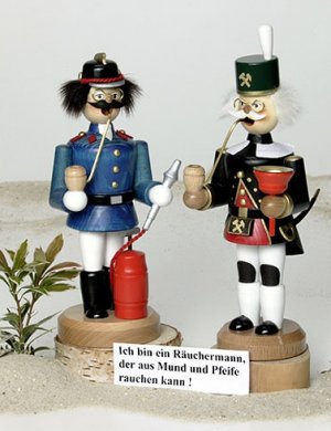 Räuchermann Feuerwehrmann