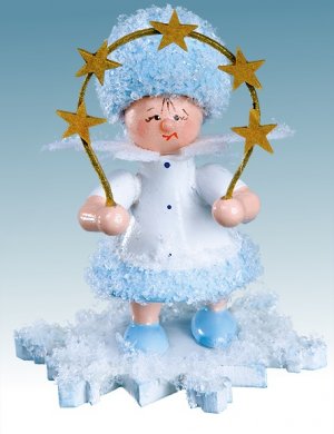 Schneeflöckchen mit Sternenbogen
