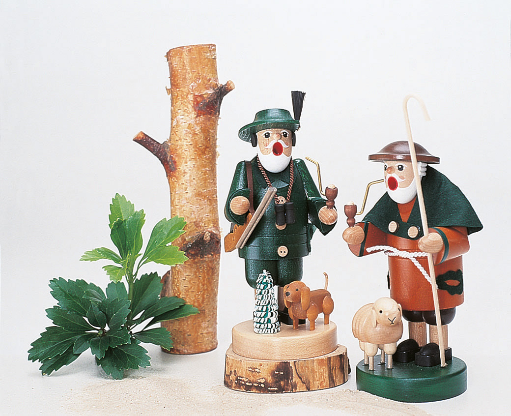 Räuchermann Schäfer mit Schaf