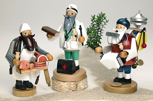 Räuchermann Fleischverkäufer