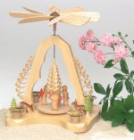 Pyramide Geschenkeengel, natur