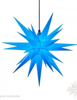 Herrnhuter Stern Kunststoff A7, 68cm blau
